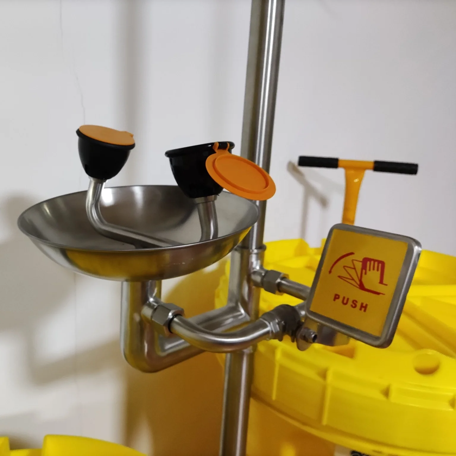 Quick Response Emergency Eye/face Wash and Drench Shower for Workplace Safety