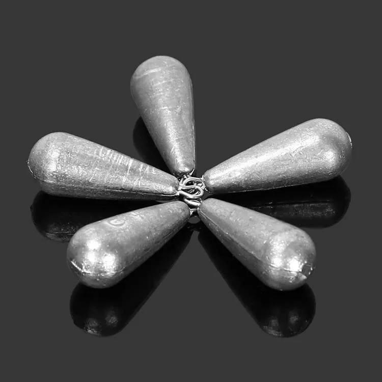 10-300g Bass Casting Sinkers Fishing Lead Sinkers Fishing Weights