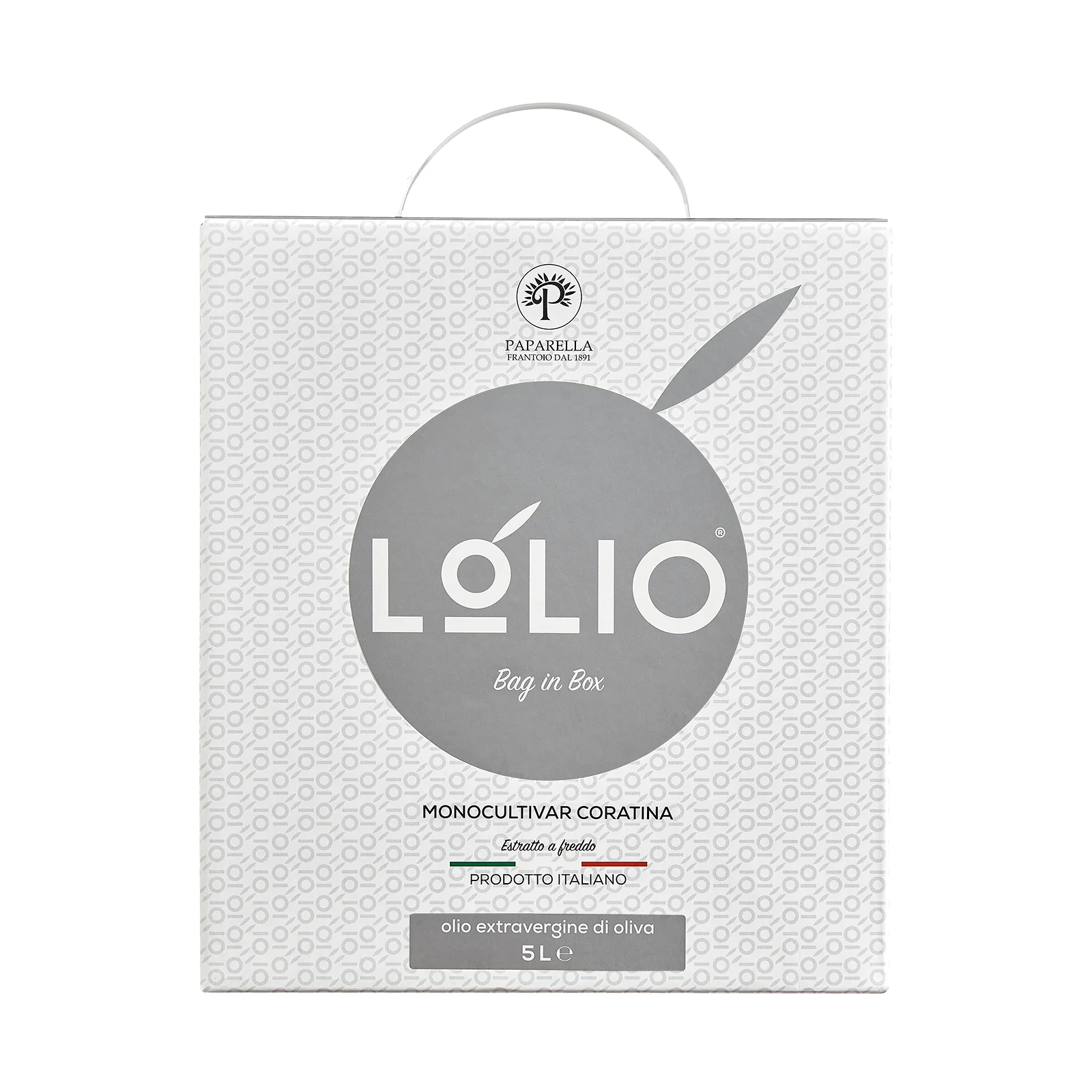 Best Italian Quality Bag in Box 5L Coratina Evo Extra Virgin Olive Oil for restaurant intense taste high polyphenols