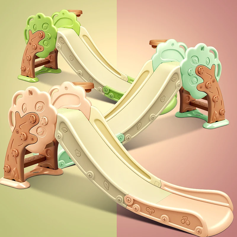 Kindergarten Children plastic slide indoor playground baby equipment for kids