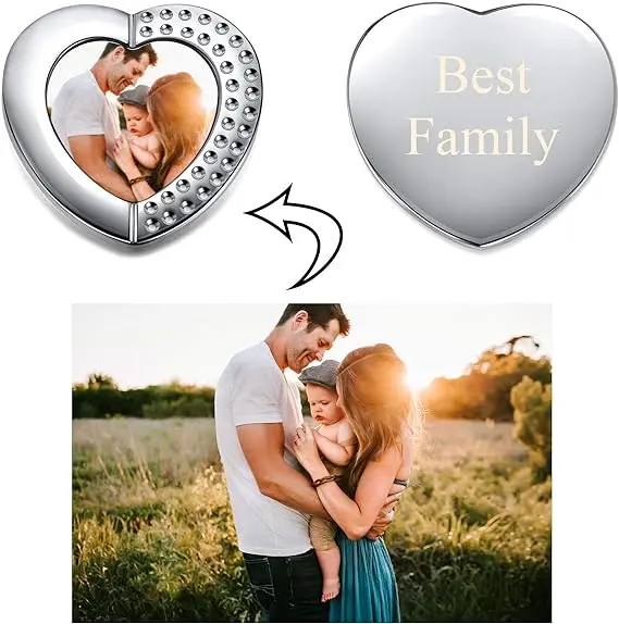 Дизайнерская Роскошная вдохновляющая kawaii ninial i love you фоторамка Лондонский Сувенирный брелок кольца свадебные подарки для гостей