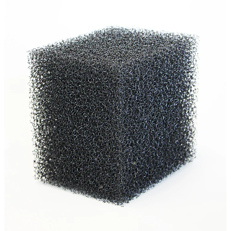 Black Polyurethane Filtration Foam Aquarium Fish Tank Biochemical Filter Sponge