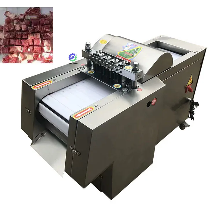 Automatic Frozen Commercial Beef Pork Chicken Cube Cutter Dicing Price Sale Meat Cutting Machine