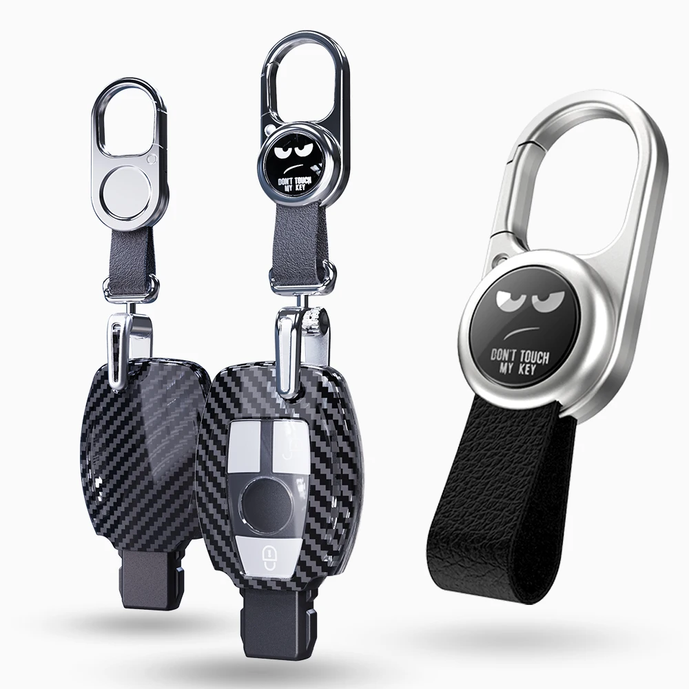 Автомобильные аксессуары, Магнитный чехол для автомобильного ключа из поликарбоната и ТПУ, Жесткий Чехол, совместимый с Mercedes Benz