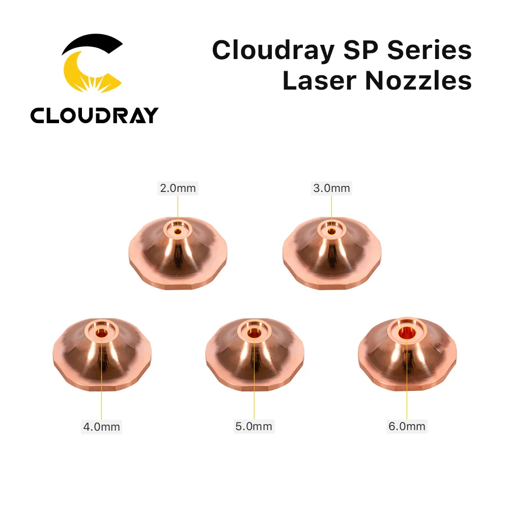 Изогнутая Лазерная насадка серии Cloudray SP для машины резки волокна