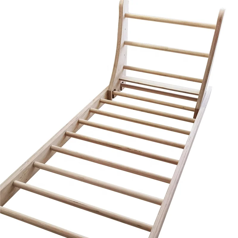Cross Agility Training Wooden Pull Up Bar Climbing Wall Swedish Ladder