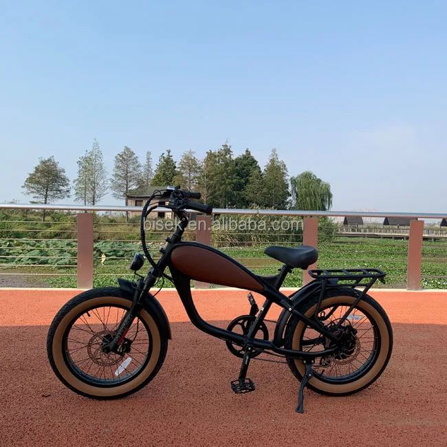 High Power 48V Battery Fat Tyre Ebike 500 Watts Vantage Cafe Racer Leopard Electric Bike