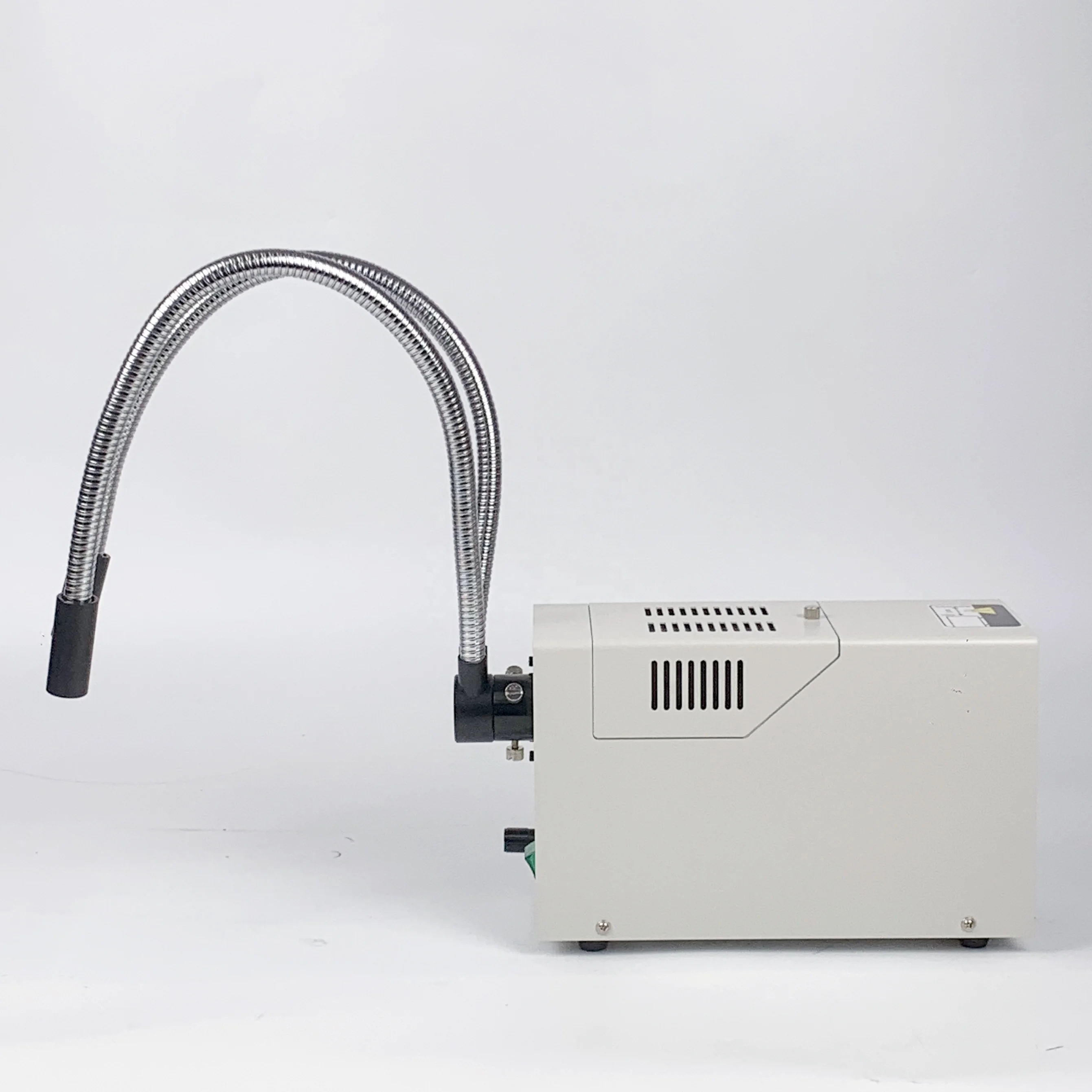 Hot Sale High Quality OFH-150 150W Halogen Cold Fiber Dual Gooseneck Microscope Illuminator