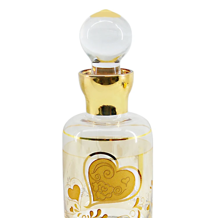 Arabic Style Perfume Bottle of Handmade Eco-friendly  Glass Perfume Bottle