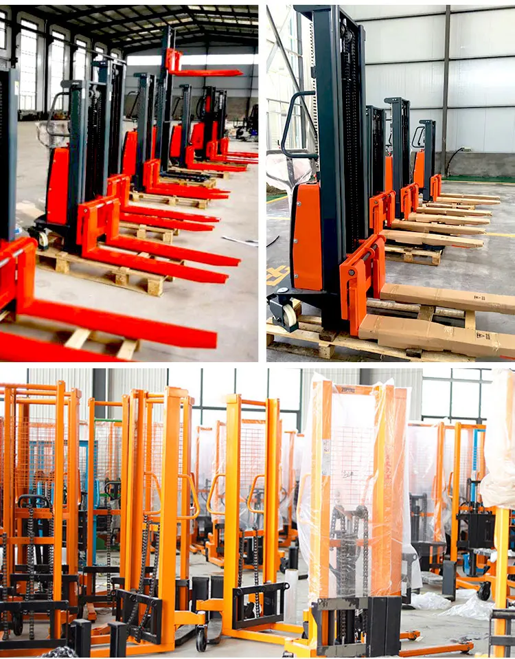 electrico hydraulic electric pallet stacker hydraulic cylinder for hand stacker hydraulic stacker manual lift manufacturer