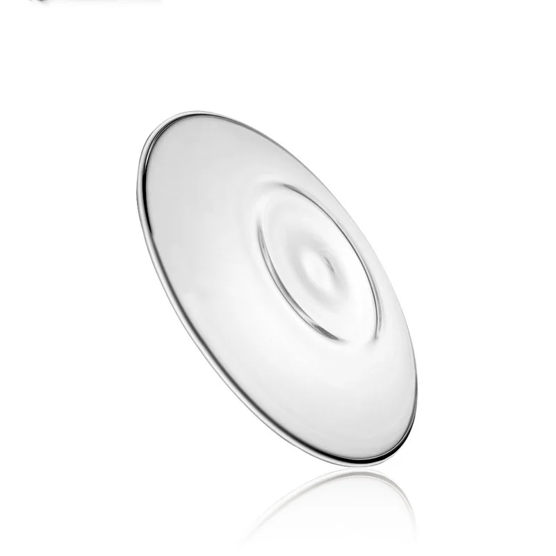 9cm Diameter Glass Tea Cup Saucer Coffee Mug Saucer