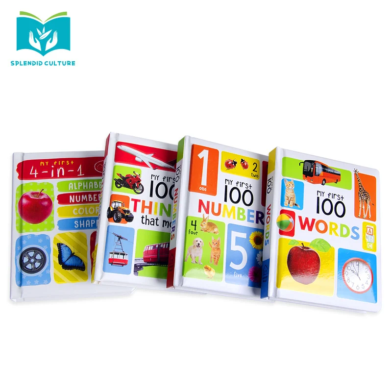 Splendid culture books in english custom planner printing uv color cheap board book printing