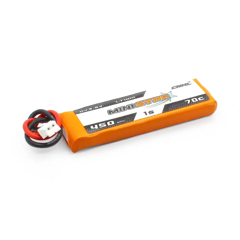 Customize HV 450mAh 7.6V 2S 70C CNHL MiniStar  Lipo Battery For FPV With XT30 Plug