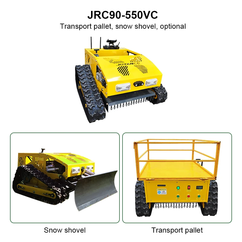 Joyance Automatic Farm Tractor Mounted Lawn Mower farm Equipment Lawnmowers