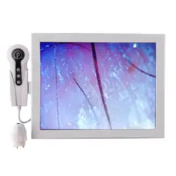 15 Inch HD Screen Portable Facial Skin Test Scanner Analyser Equipment Hair Skin Analyzer Machine For Sale