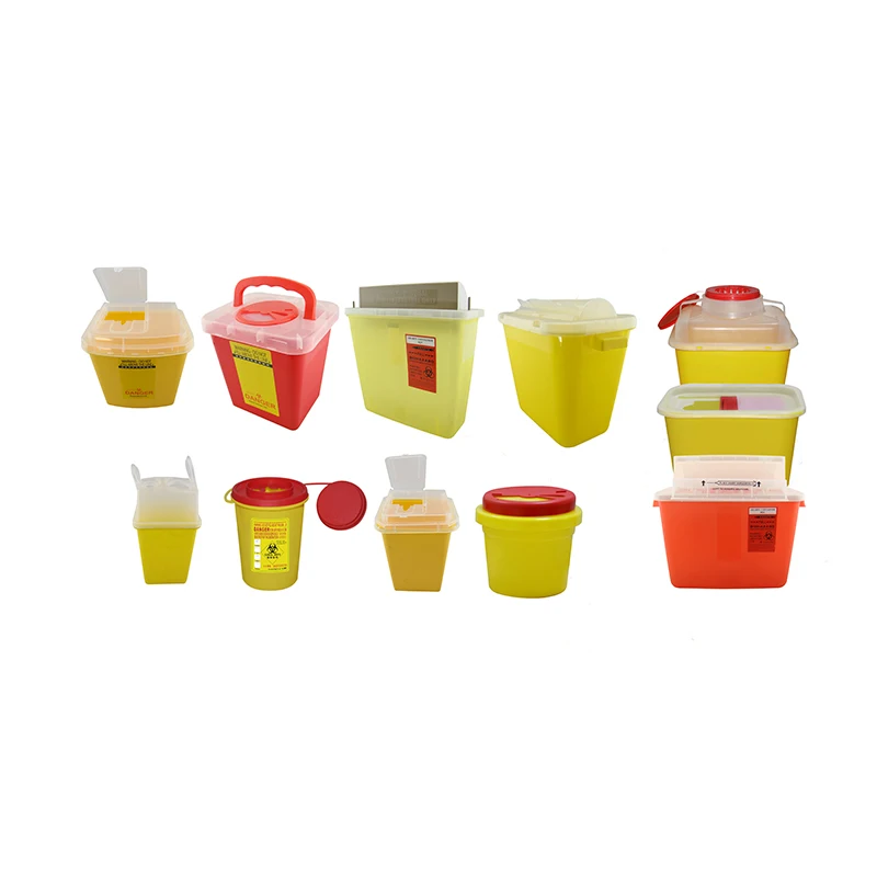 Medical Waste Box 0.4l 1.5 Liters Sharps Disposal Container 2l