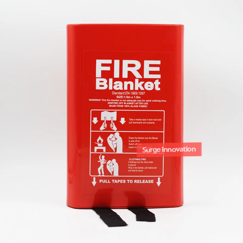 fiberglass commercial kitchen fire blanket for escape