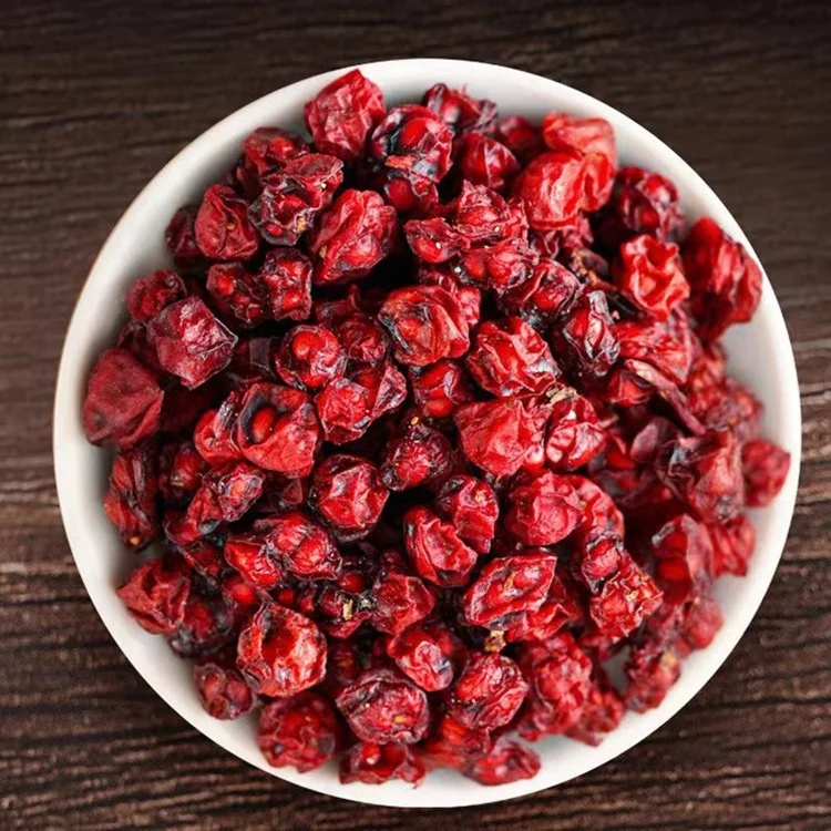 NAN WU WEI ZI natual air dry Schisandra berry fruit tea high quality Chinese herbal tea dried Schisandra chinensis