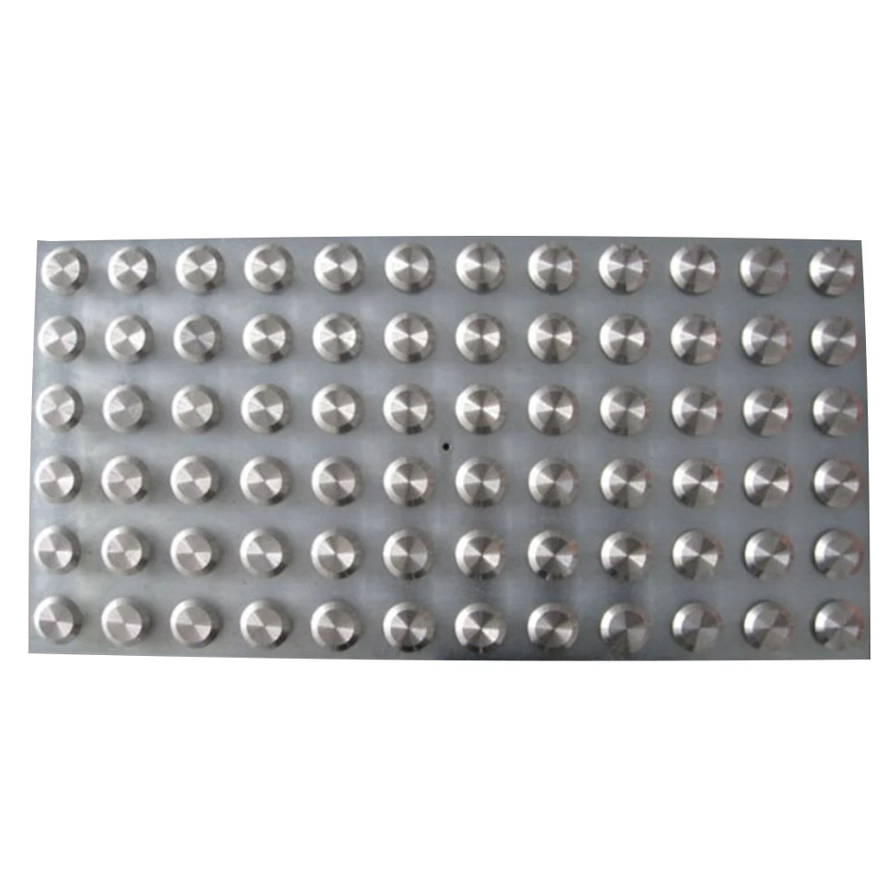 Shanghai Dofiberone Composites factory FRP PU and Stainless Steel 304 316 indicator tactile stud tile