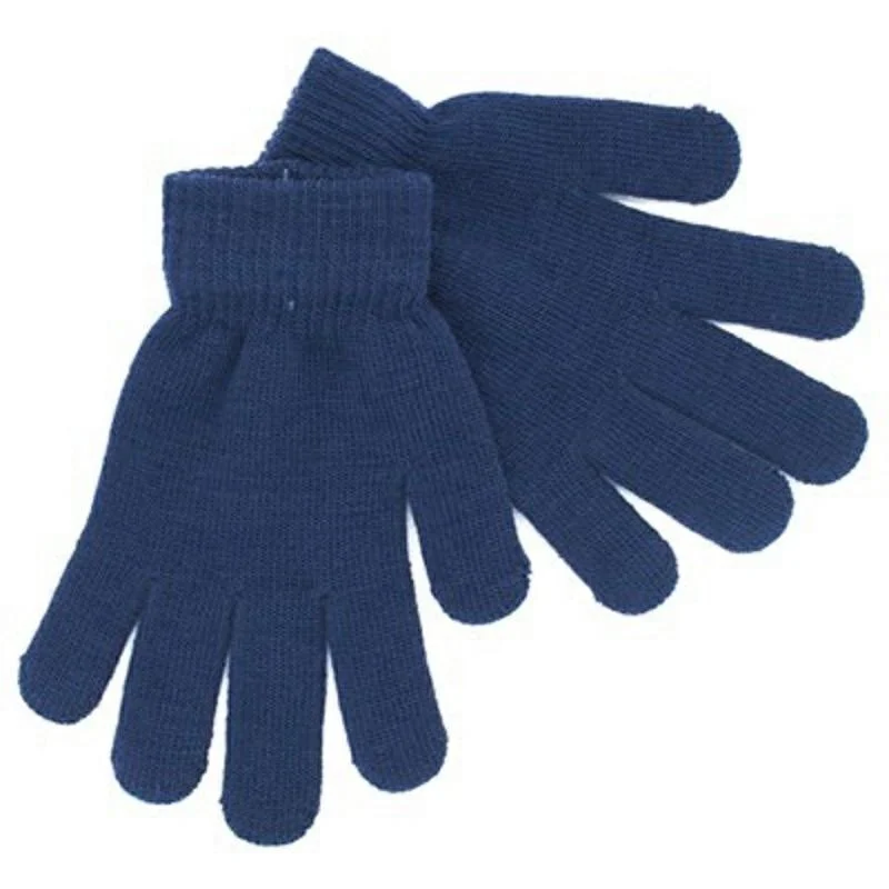 Cheap Blank Children Glove Girls  knit Magic Glove Custom Acrylic Boys Knit Glove with Logo