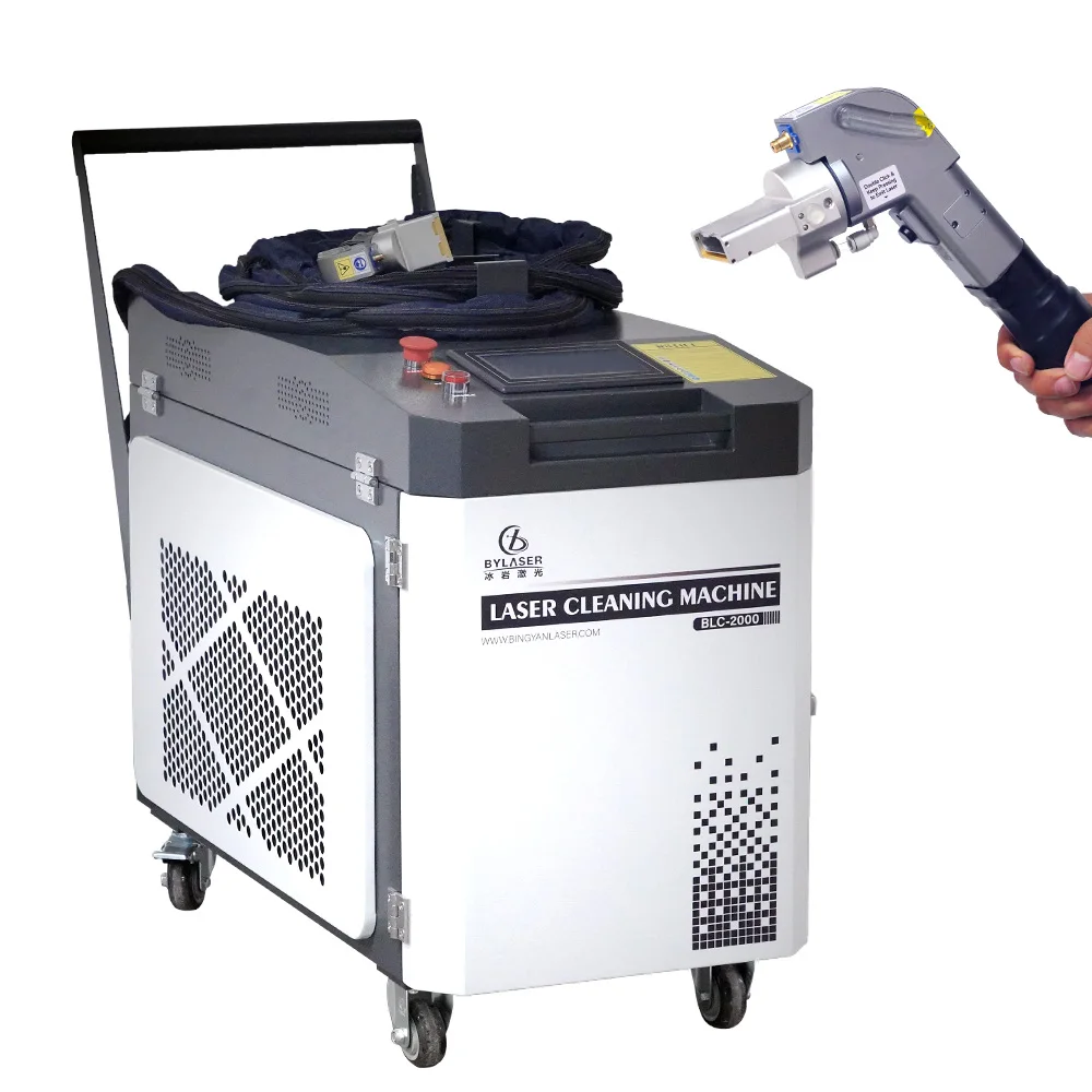 Laser Cleaner Machine For Metal Wood Stone MAX 1000w 2000w 3000w 5000w 6000w 110v 220v 380v Rust Removal Laser Cleaning Machine