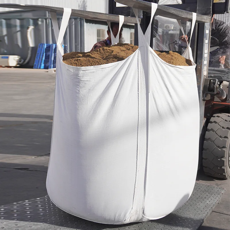 Jumbo Thickened 1 To 2 Ton Fibc Ton Bag Cement Sand Jumbo Bags With Customized Logo