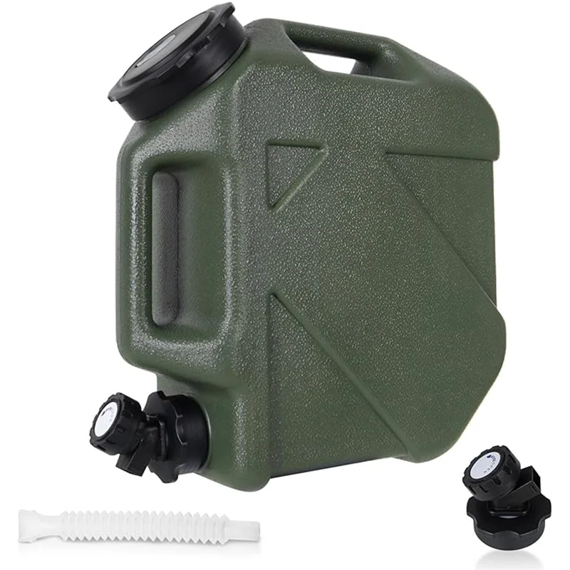 Factory Cheap Price 10 liter 20 liter Camping bucket Water Container With Spigot Tap Faucet For Camping Outdoor Hiking