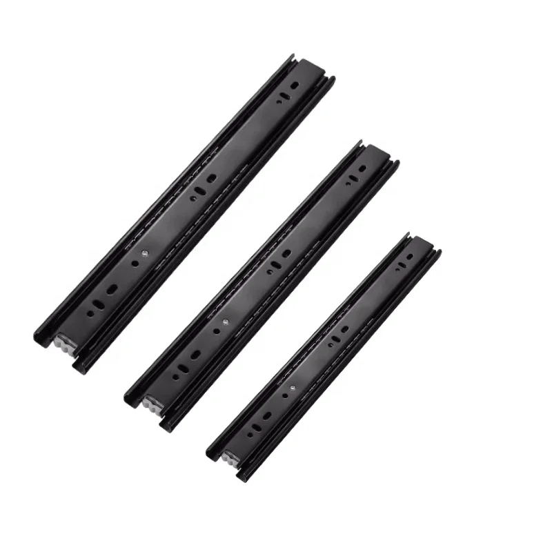 High Quality 0.8-1.4mm Thickness Acceptable Drawer Slide /10-20 inch Telescopic Channel  Drawer Slide