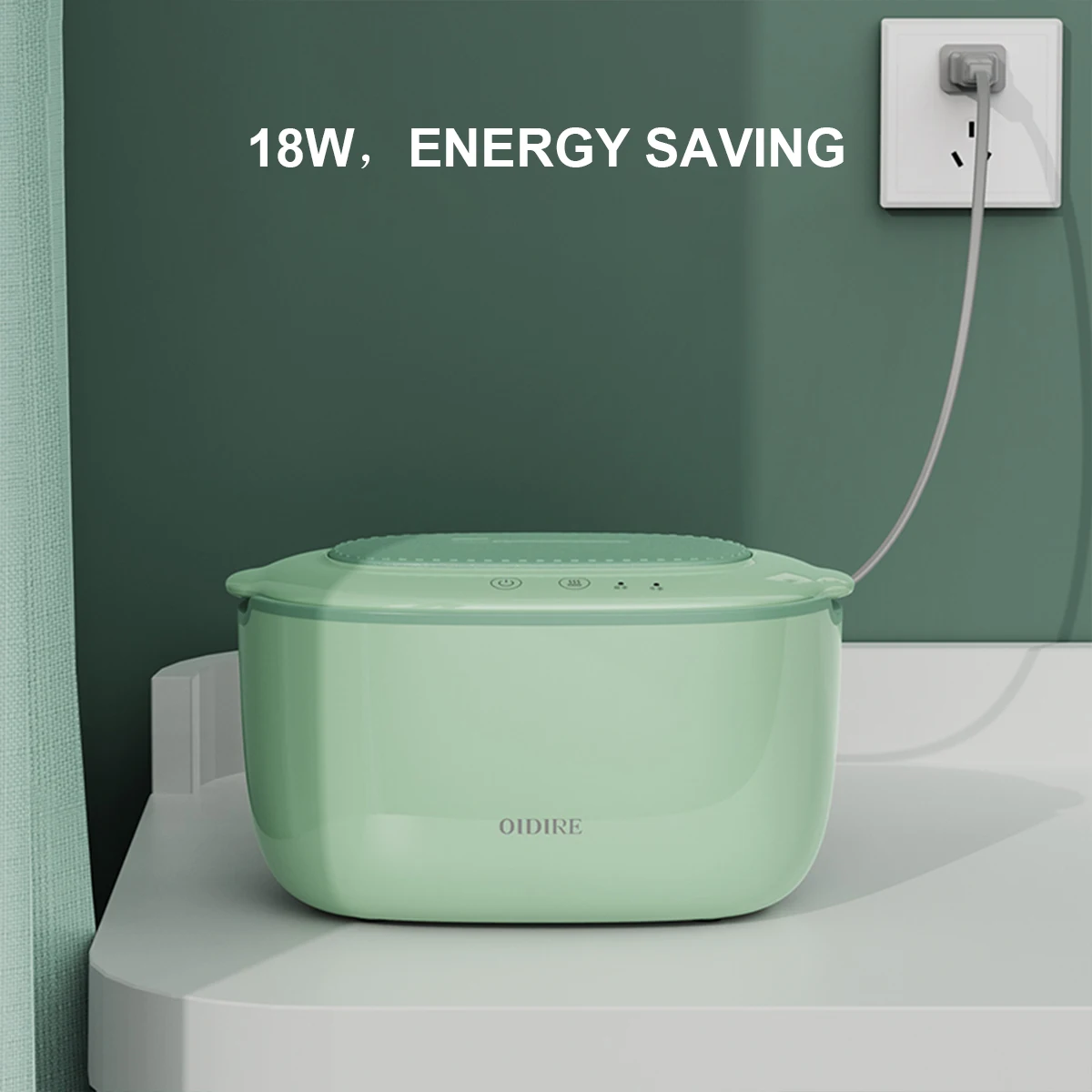 
High Quality Portable Baby Wipe Warmer and Dispenser, 18W Energy Saving Smart Constant temperature Wet Wipe Warmer 