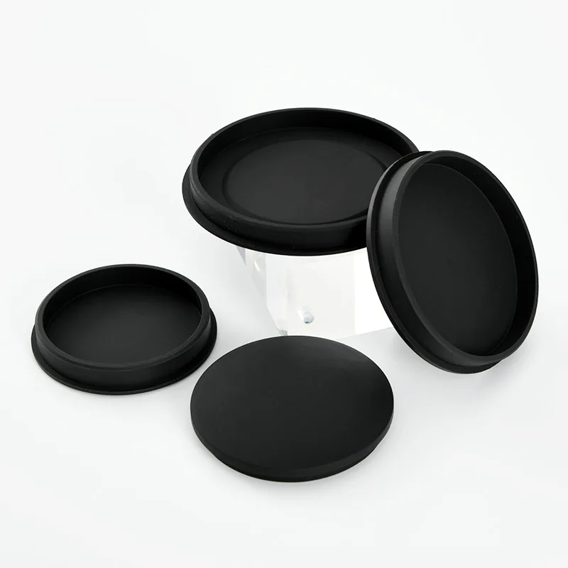 Silicone cover black silicone rubber lens  dust and waterproof sealing cover multi-purpose cover