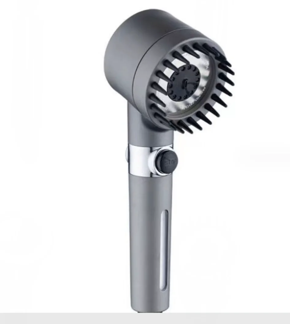 Supercharged shower head filtration, household bathroom handheld shower