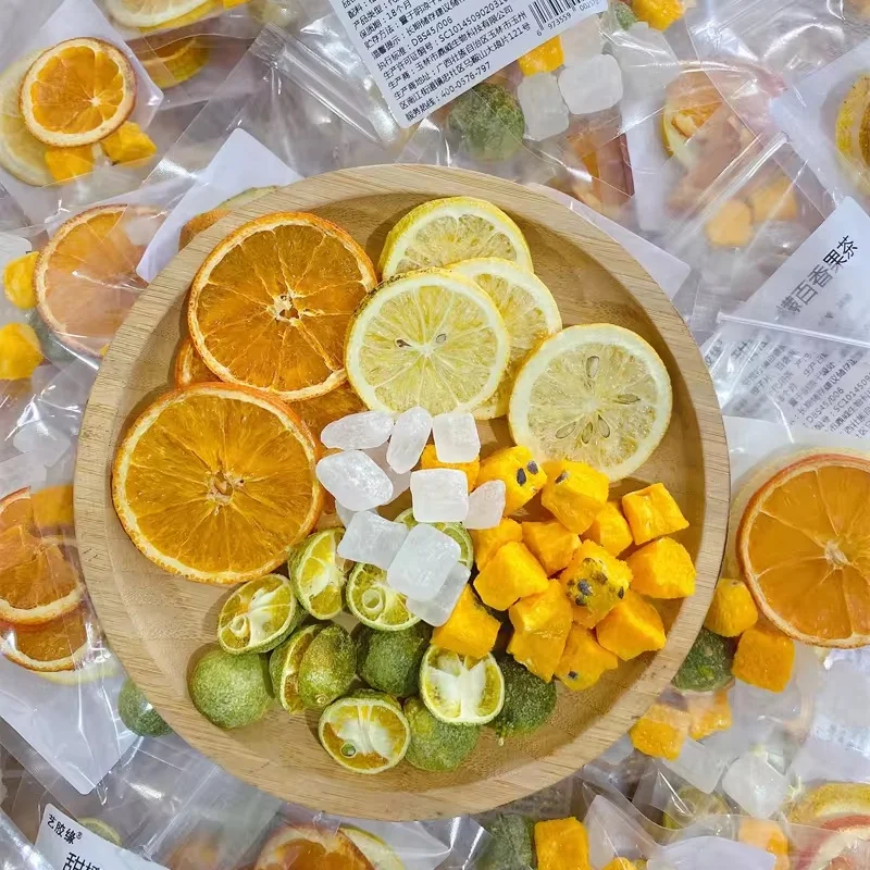 High Quality Dried Lemon Passion Fruit Tea Sweet Flavor Blended Health Tea Wholesale Fresh Supply