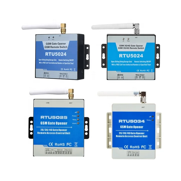 Remote Control Switches Automatic Door Operators Other Electronic Components Gate Operators GSM Gate Opener GSM Remote Switch