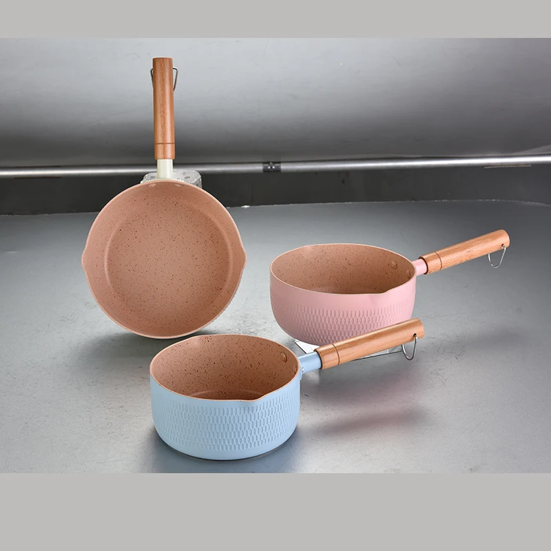 Non-stick pan wok household wok induction cooker gas stove special pot pan