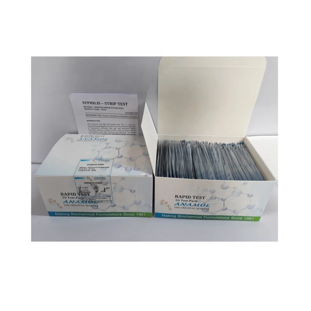Syphilis STD Rapid Test Kit from Indian Original Manufacturer with CE certification