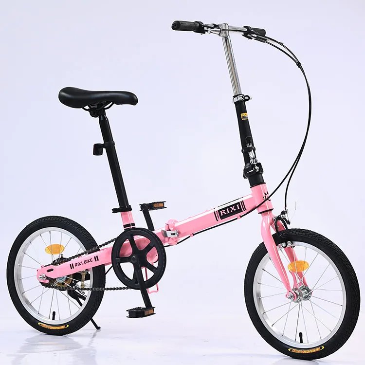 Hot Sale Cheap Folding Mountain Bike 14 inch cycle with Customized Steel Frame Gears Wheel foldable Bicycle for Adults