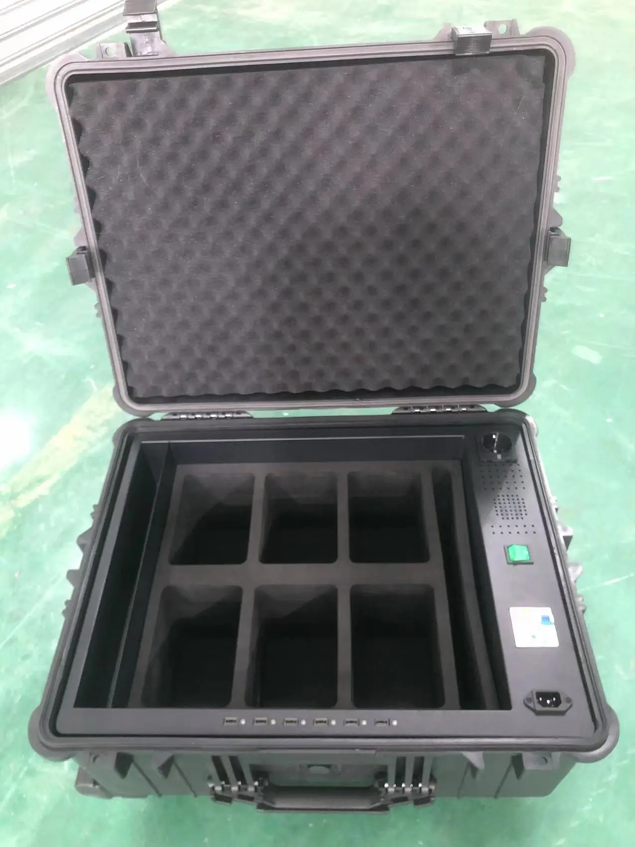 Quest 3S VR headsets charging trolley 6 VR viwers charging suitcase Charging Trolley Quest 2 quest 3 VR device charging case