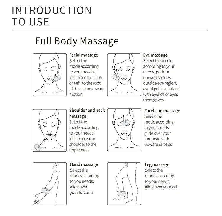 Home Use Beauty Equipment face massager face lift device Skin firming Gua Sha massage machine ems home use Beauty device