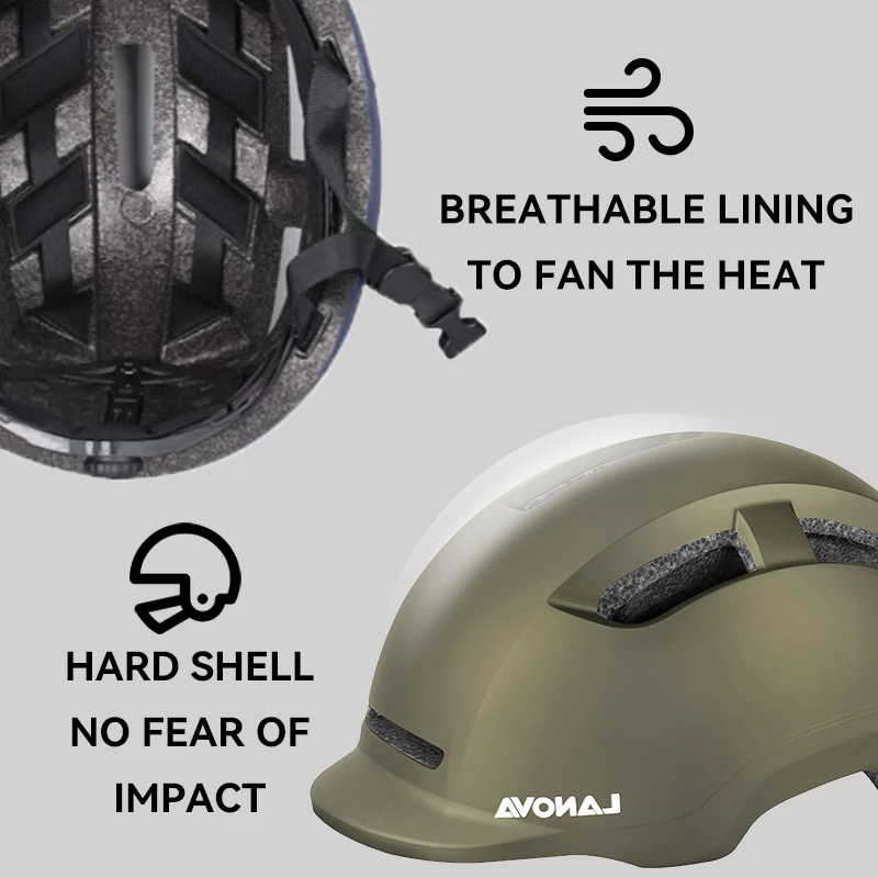 LED Light Factory low price Lightweight   customized color High Quality OEM &ODM safety helmet head protection City bike helmet