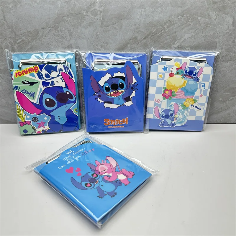 School Stationery stitch notepad, Cute mini note book, Cartoon anime stitch note pad