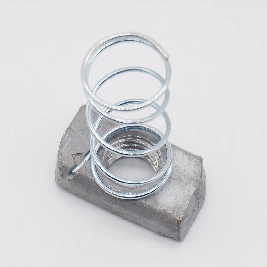 Plastic wing nut channel nuts m8 galvanized 3/8 strut channel spring nut