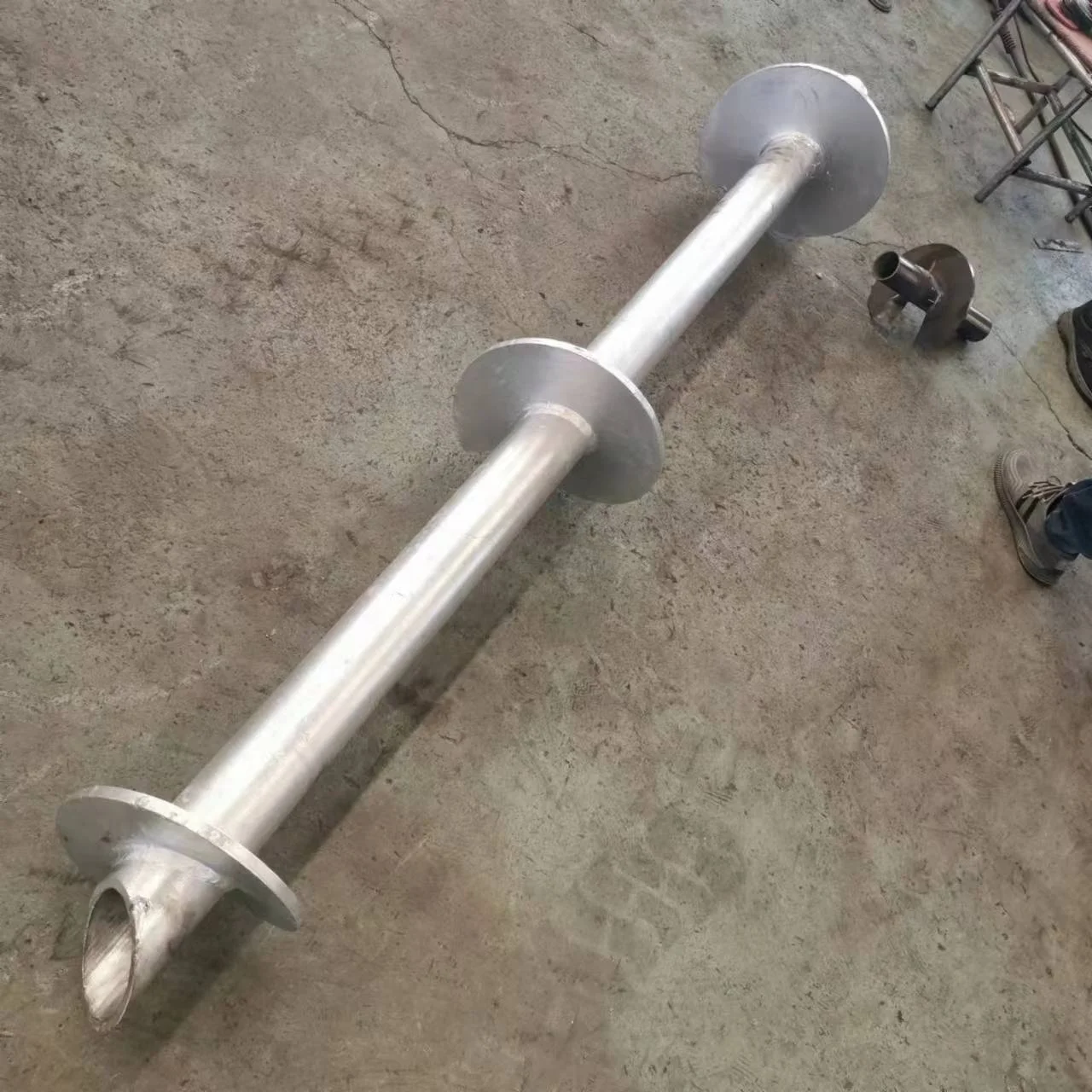 helical piling screw piling underpinning foundation Square Shaft Helical Piers ground foundation helical piles for residential