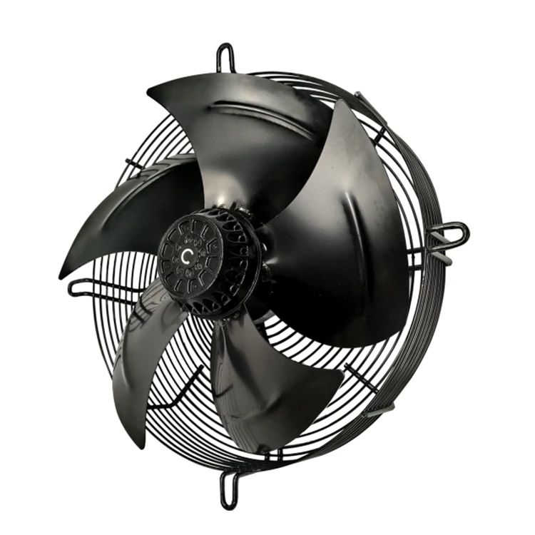 Best Selling 350Mm Axial Fan Motor 5 Blade Impeller High Efficiency Cooling Industrial Ac Axial Flow Fan