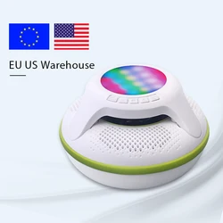 US EU Warehouse Portable Pool Party Waterproof Bass Bluetooth Speaker Wireless Outdoor Light Speakers