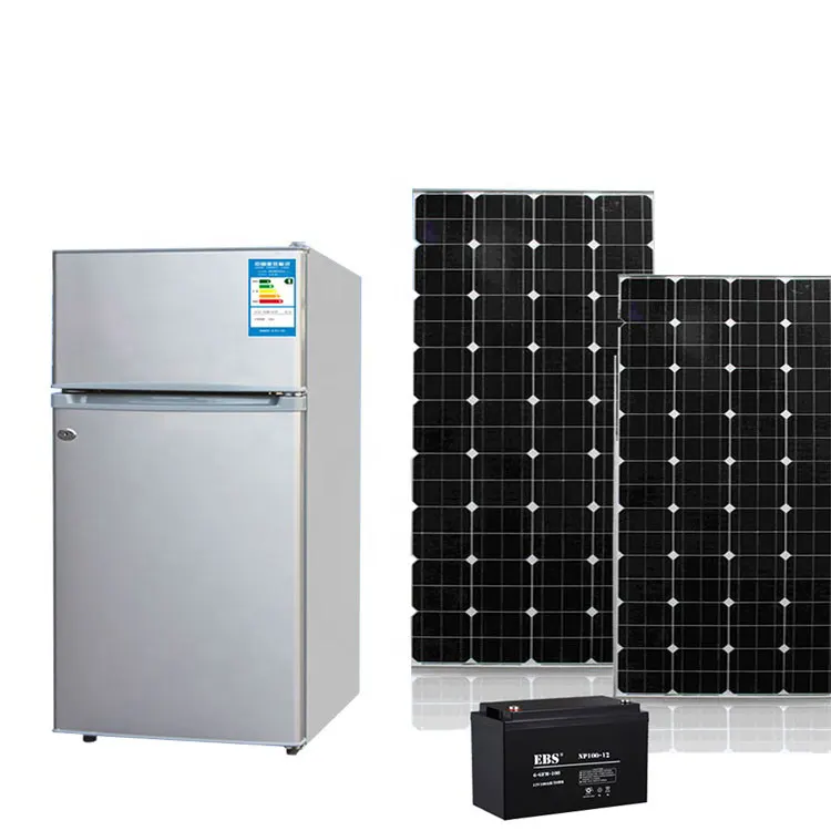
New Design 105L Solar DC Refrigerator 12V / 24V Vehicle Refrigerator RV Refrigerator 