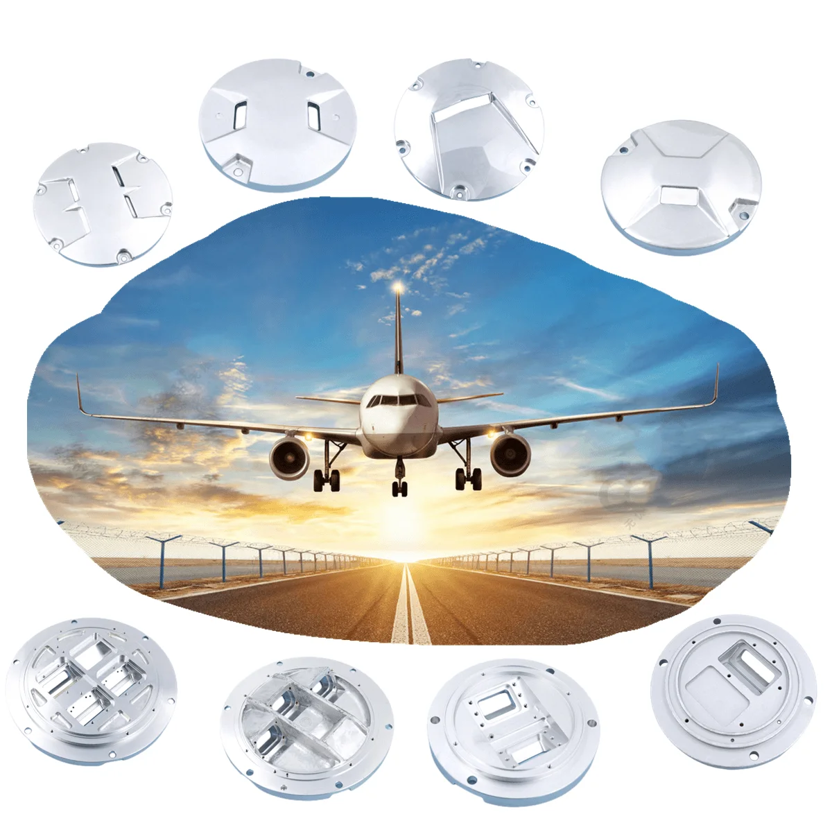 Горячая продажа авиационный самолет из алюминиевого сплава поковки