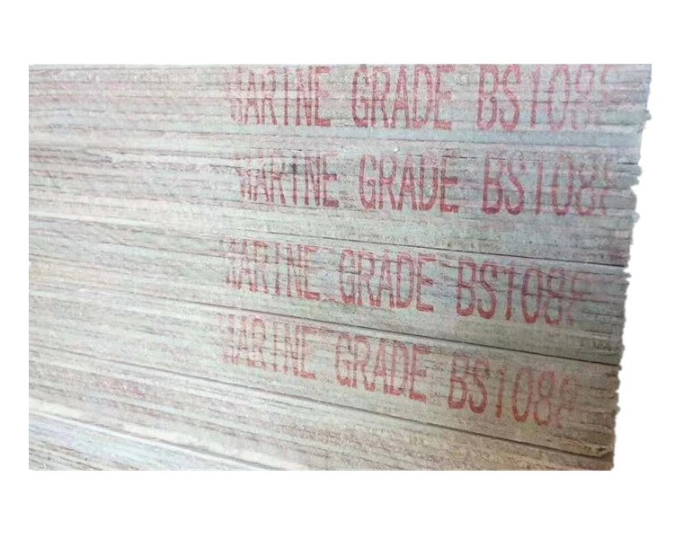 
BS1088 High Quality Full Okoume Phenolic Glue Marine Grade Plywood for Boat Building 