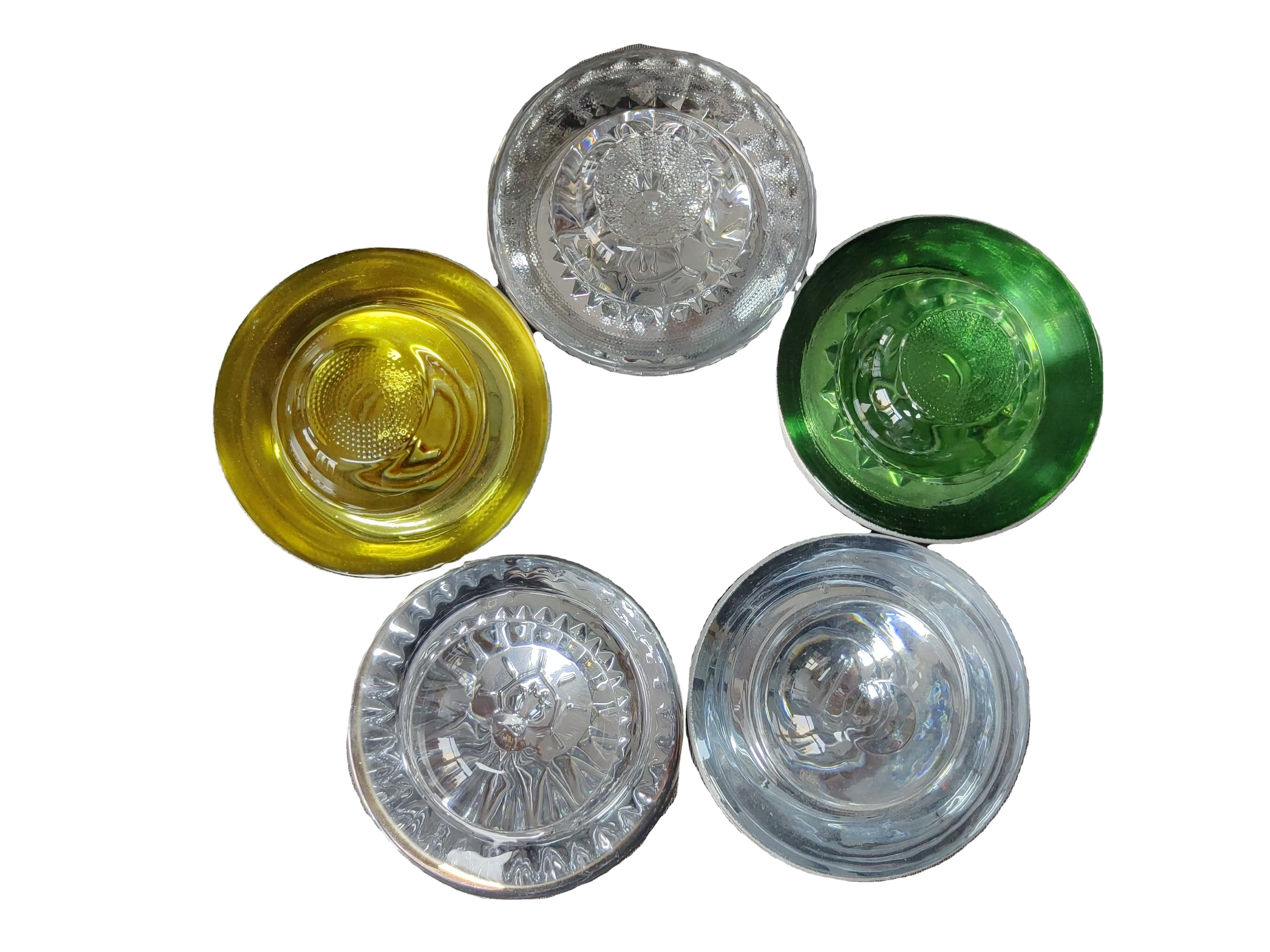Solar Waterproof LED Global Road Stud  6 Ceramic Road Markers Pavement Reflectors Products Reflective Glass Stud