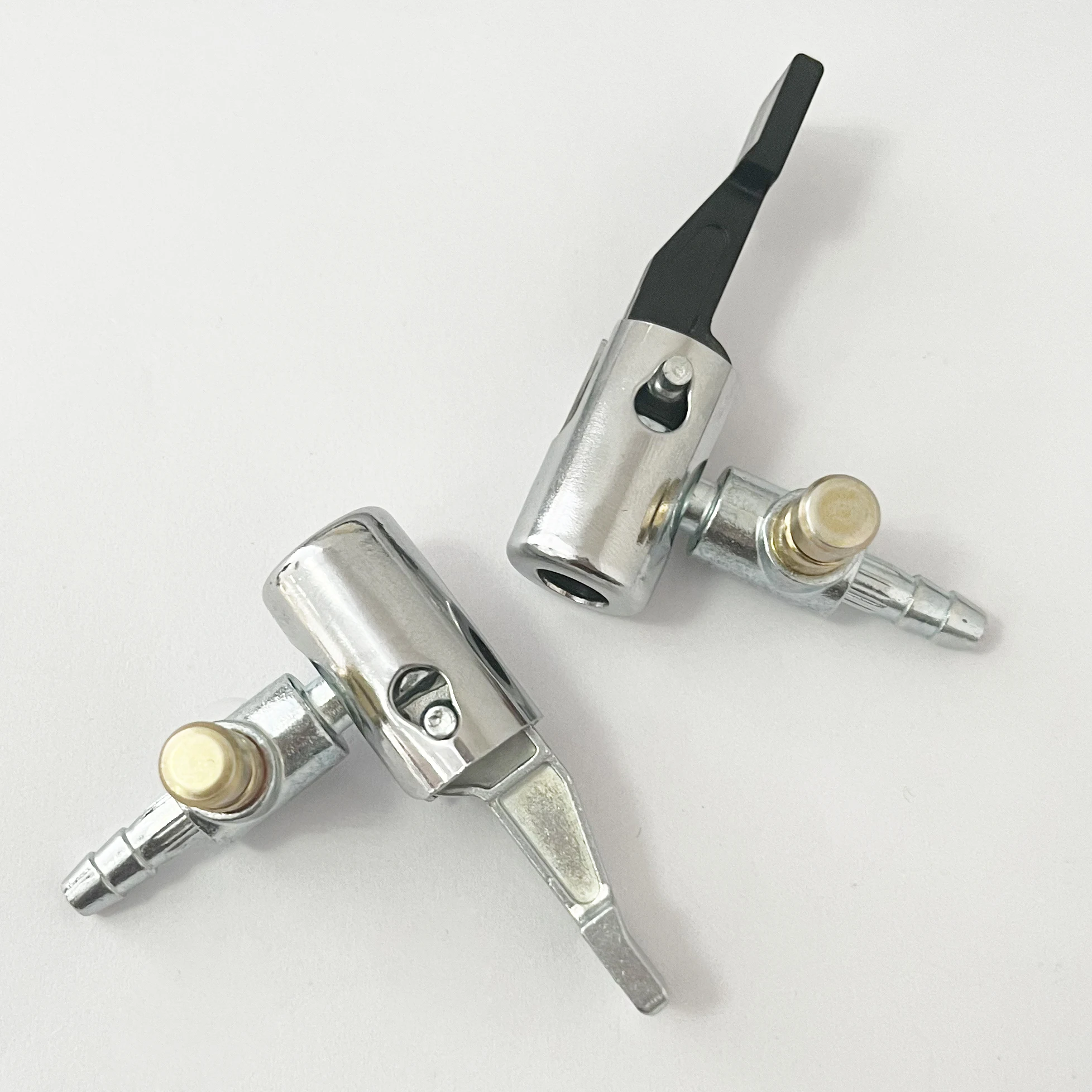 Tyre Quick Inflation Clip Portable Car Tyre Air Chucks,Brass Air control inflate+ deflate pump adapter nozzle extension Clip-on