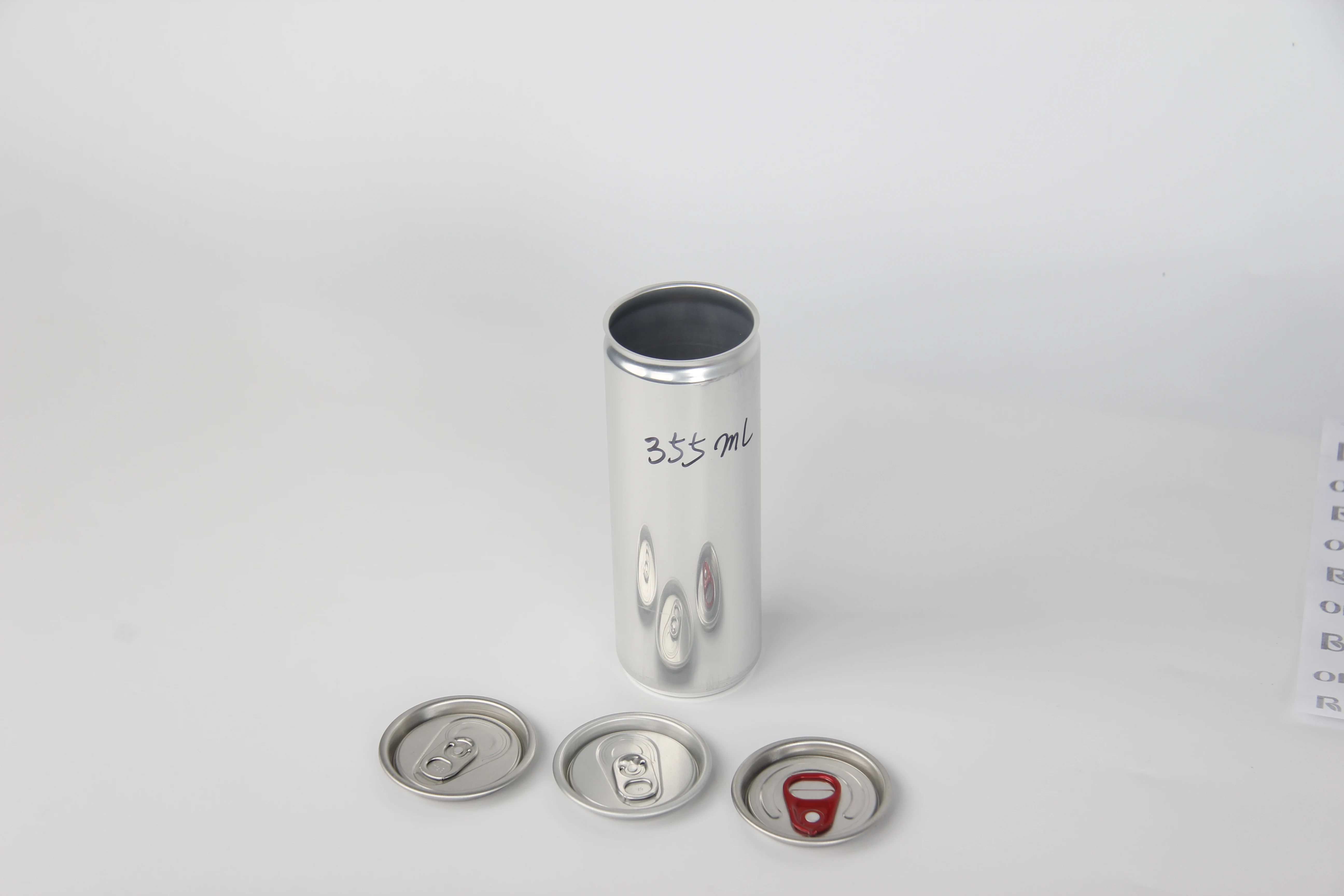 
Custom shrinking sleeves aluminum cans with lids 12oz 16oz for Small Quantity Food grade round metal tea tin box for loose tea 